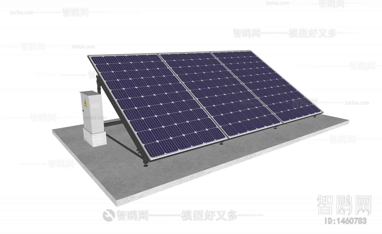 现代太阳能发电板