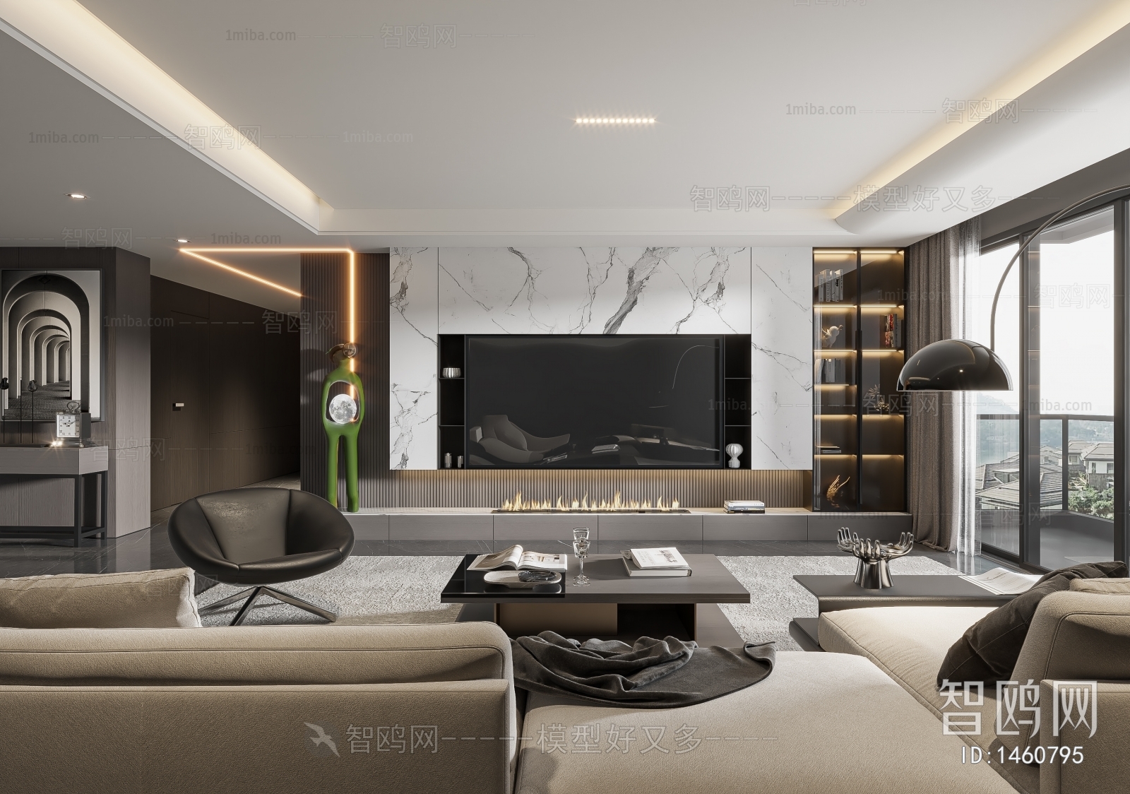 Modern A Living Room