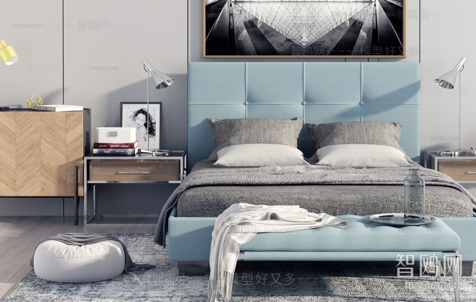 Modern Double Bed