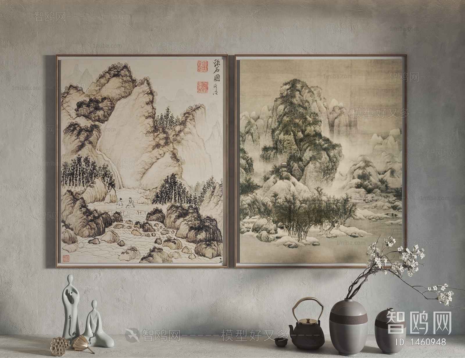 New Chinese Style Painting