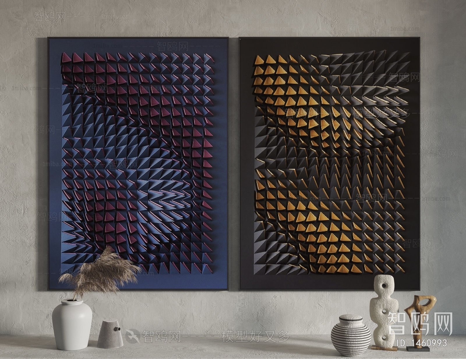 Modern Three-dimensional Physical Painting