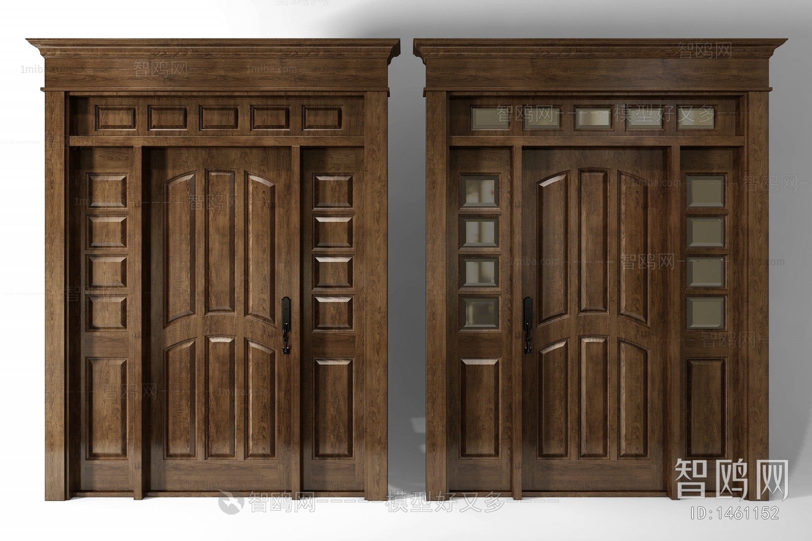 American Style Entrance Door