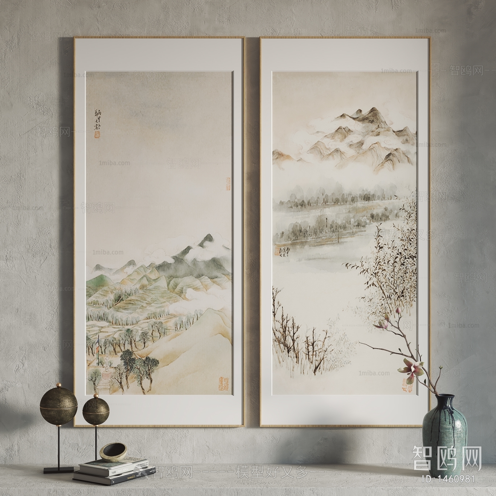 New Chinese Style Painting