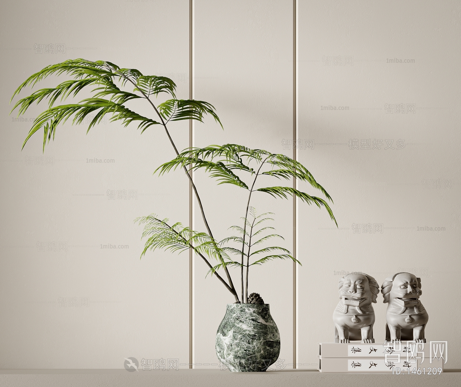 New Chinese Style Plant