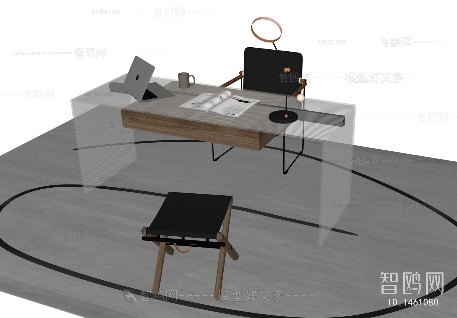 Modern Computer Desk And Chair