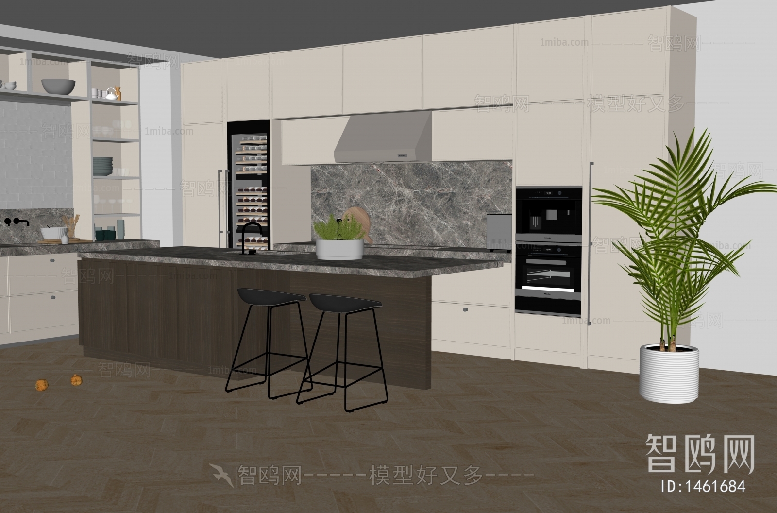 Modern Open Kitchen