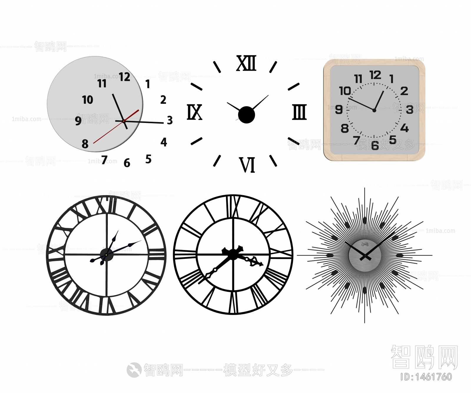 Modern Clocks And Watches