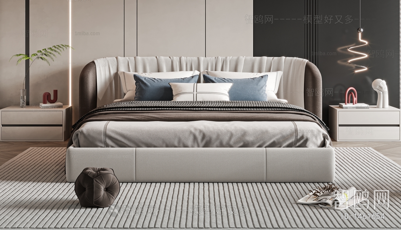 Modern Double Bed