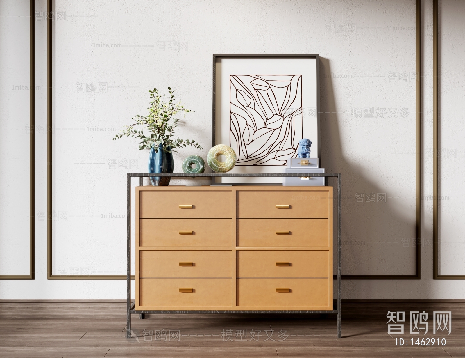 New Chinese Style Side Cabinet/Entrance Cabinet