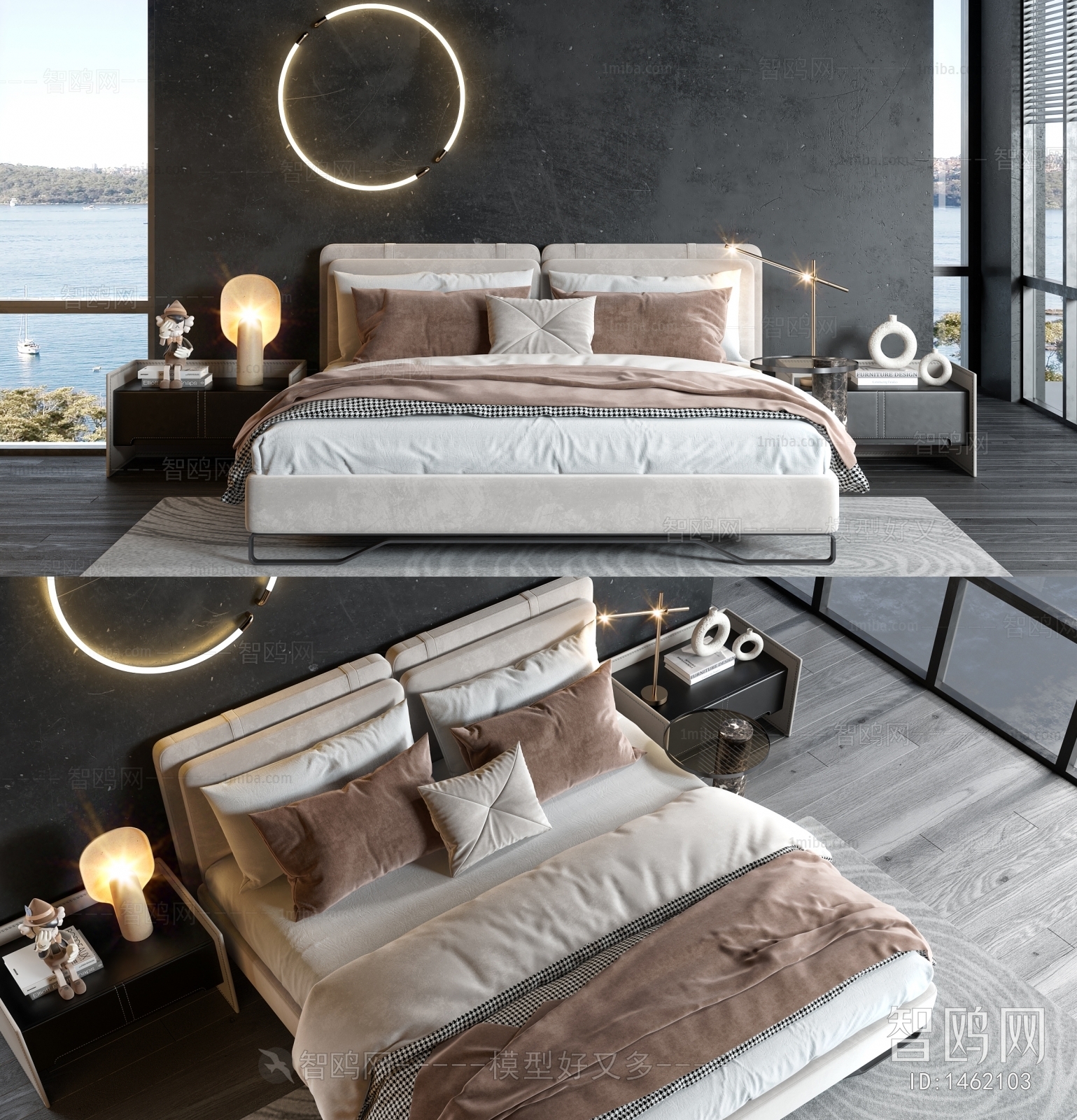 Modern Double Bed