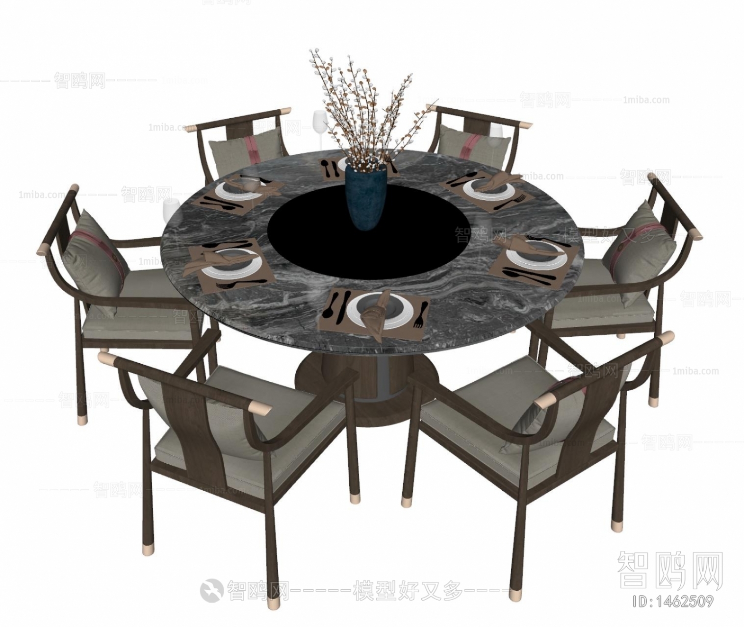 New Chinese Style Dining Table And Chairs