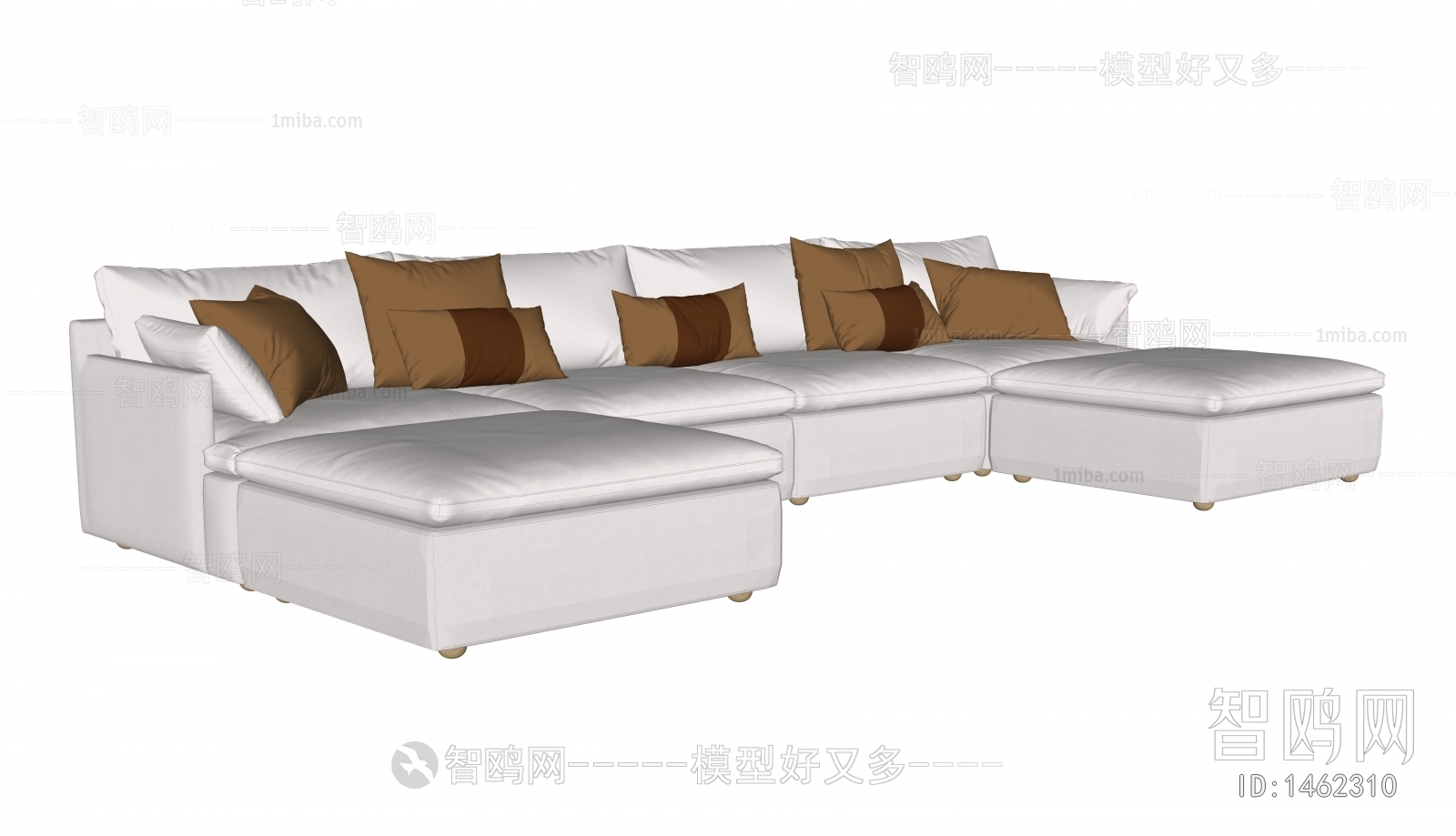 Modern Multi Person Sofa