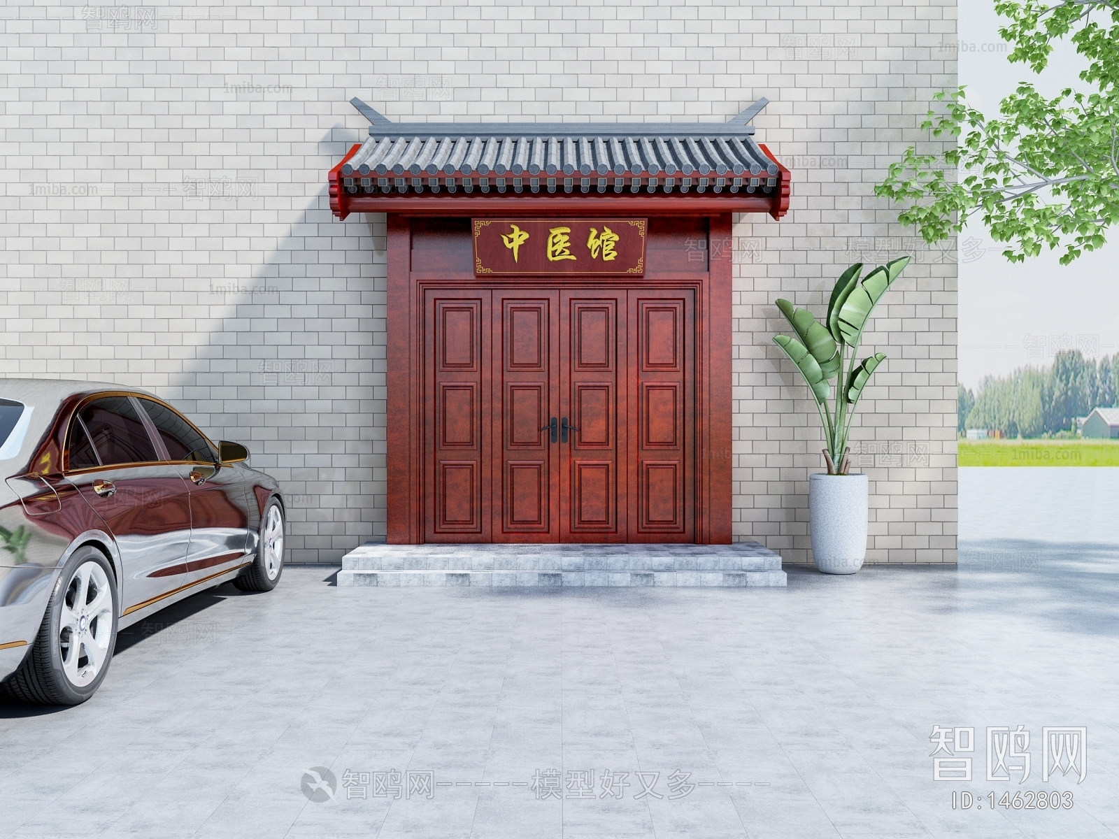 Chinese Style Facade Element