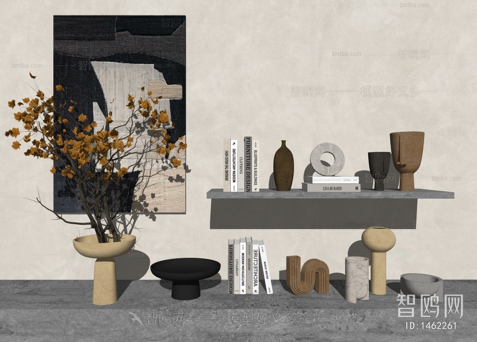 Wabi-sabi Style Decorative Set