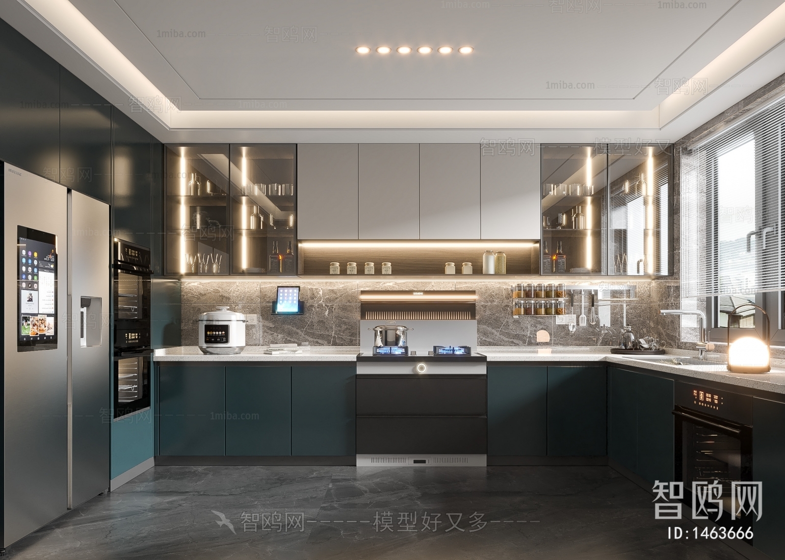 Modern The Kitchen