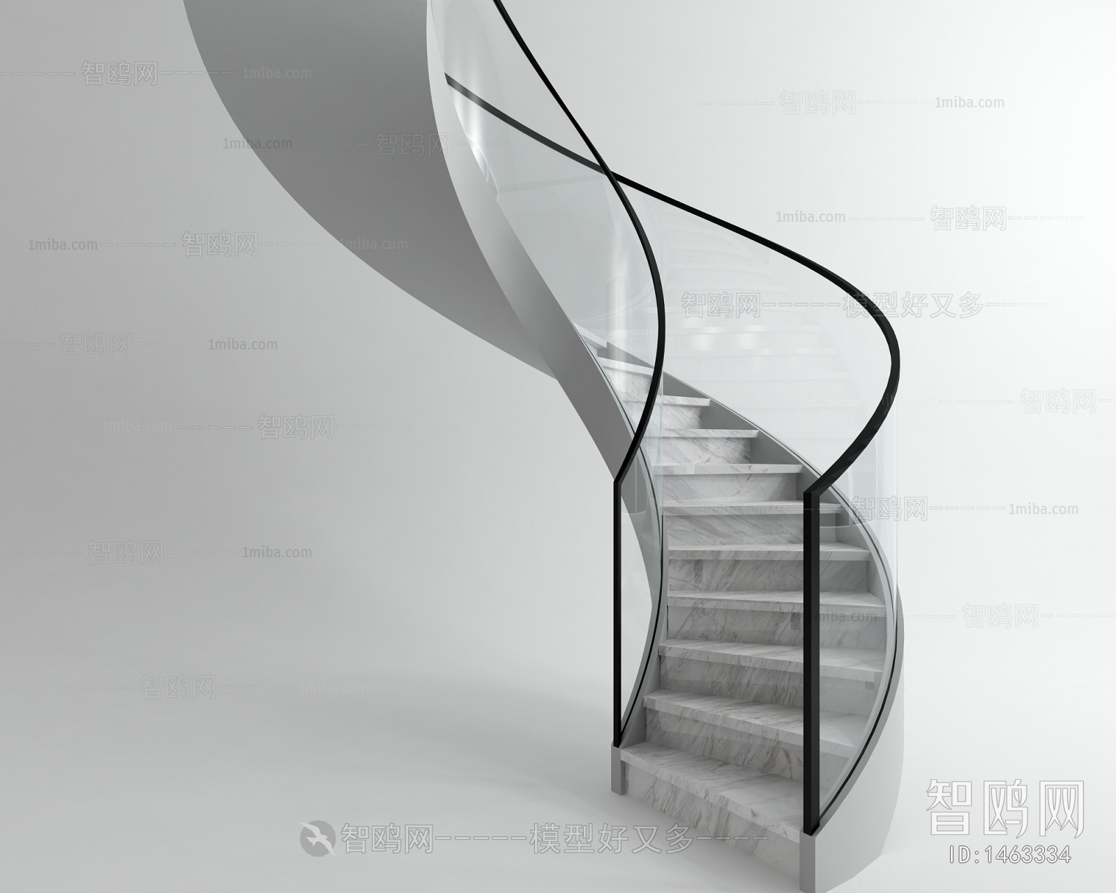 Modern Rotating Staircase