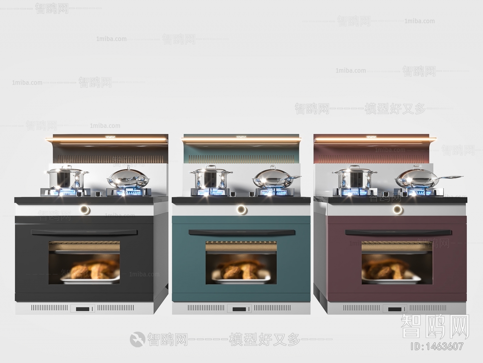 Modern Kitchen Electric Gas Range