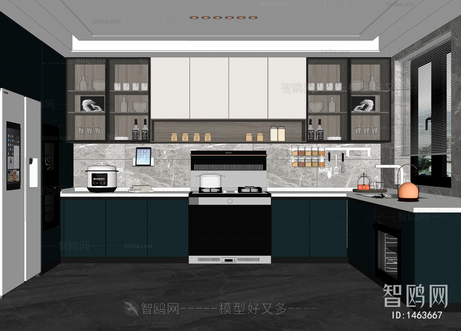 Modern The Kitchen