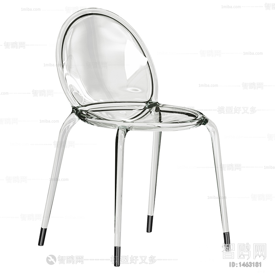 现代亚克力透明水晶休闲椅