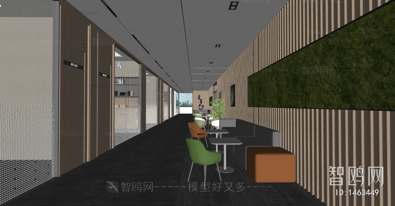 Modern Office Rest Area
