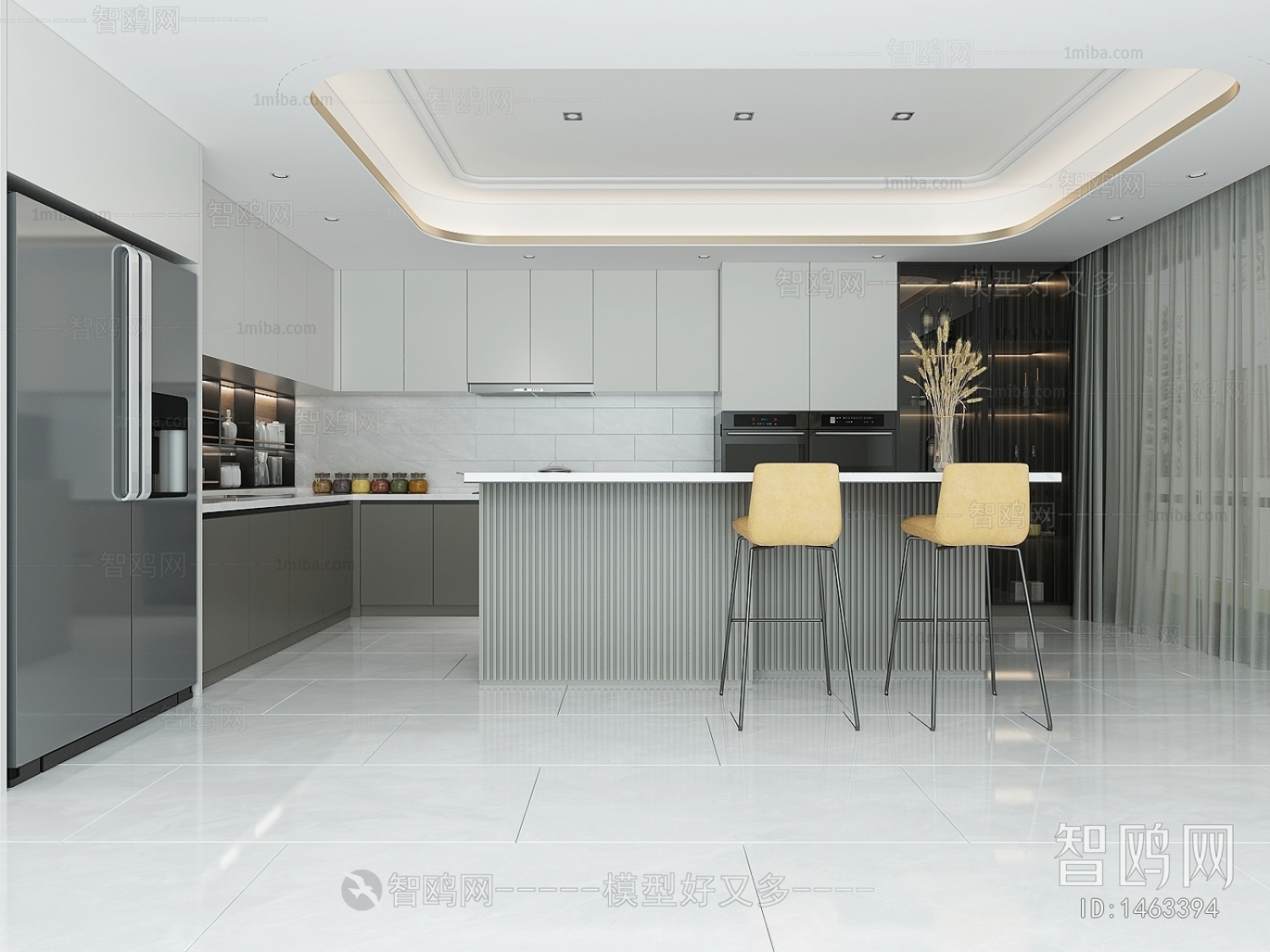 Modern Open Kitchen