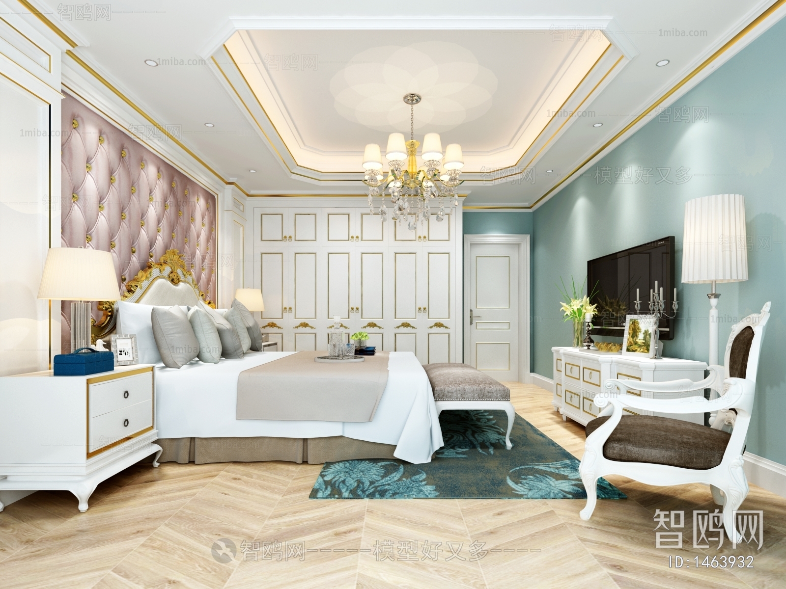 European Style Bedroom