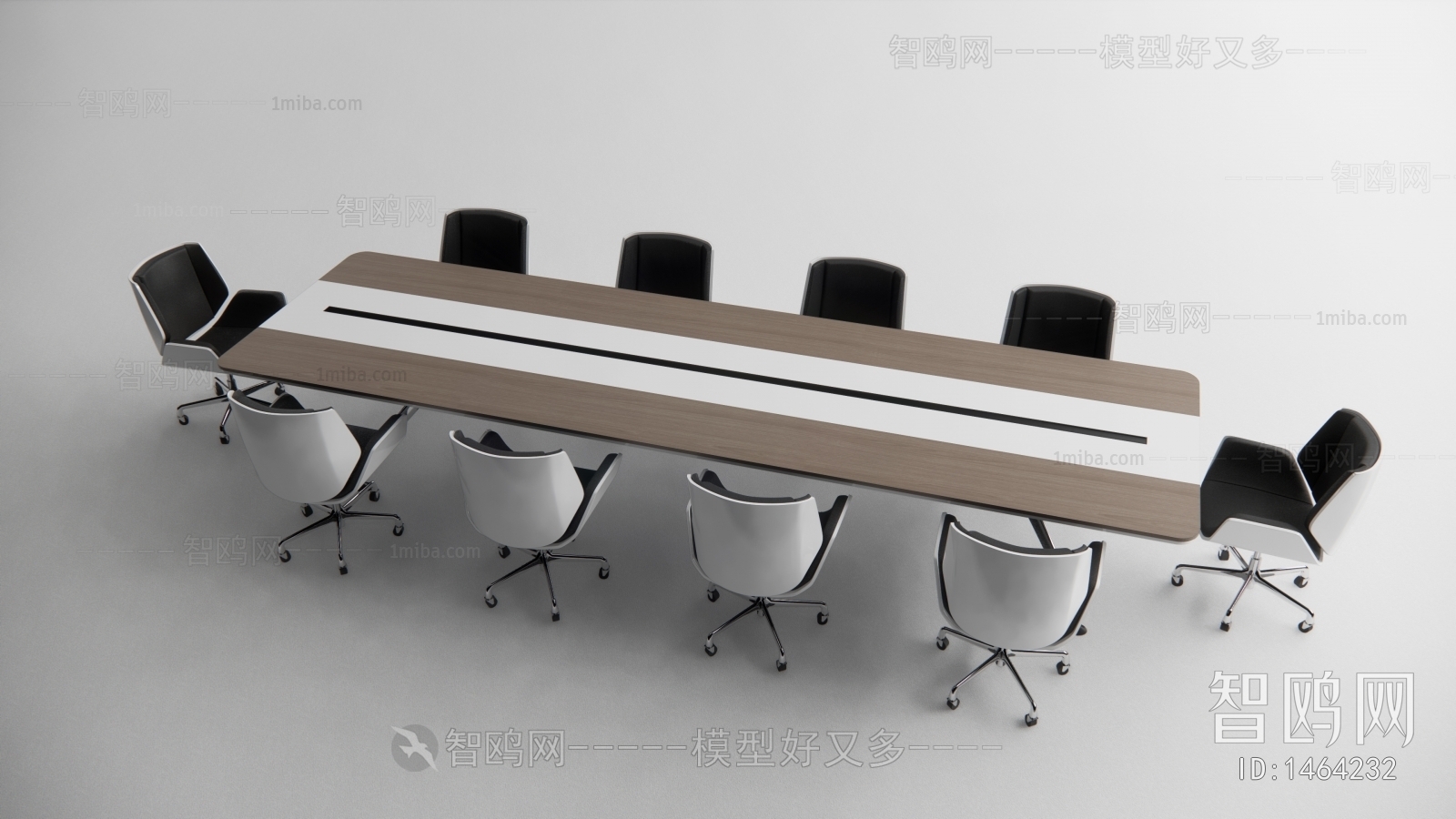 现代会议桌椅组合