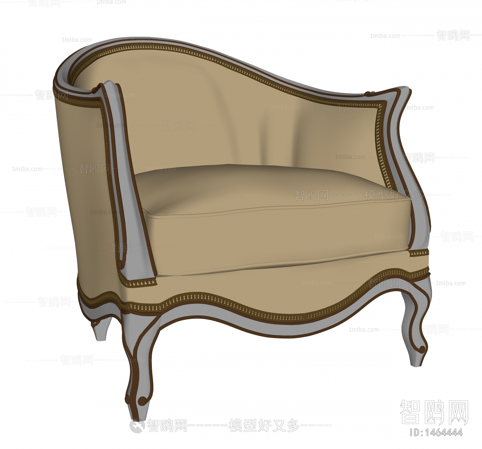 欧式古典单人沙发