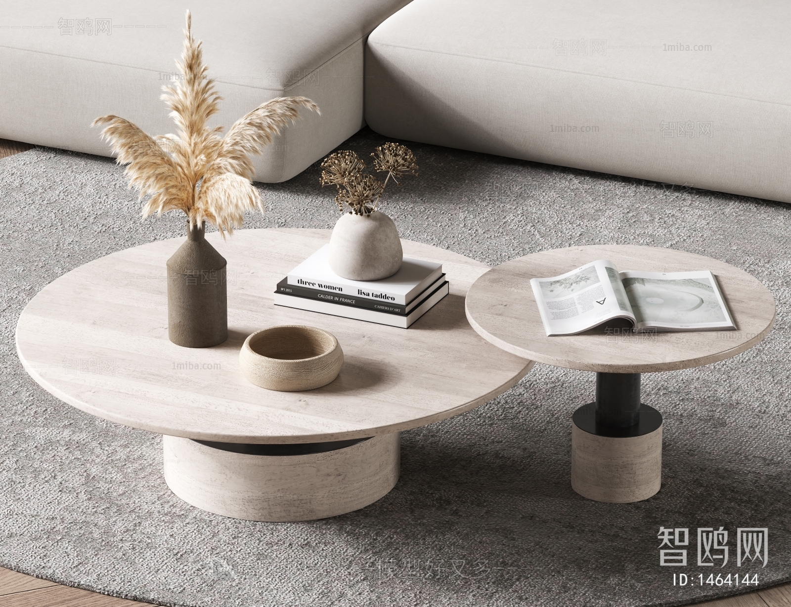 Wabi-sabi Style Coffee Table