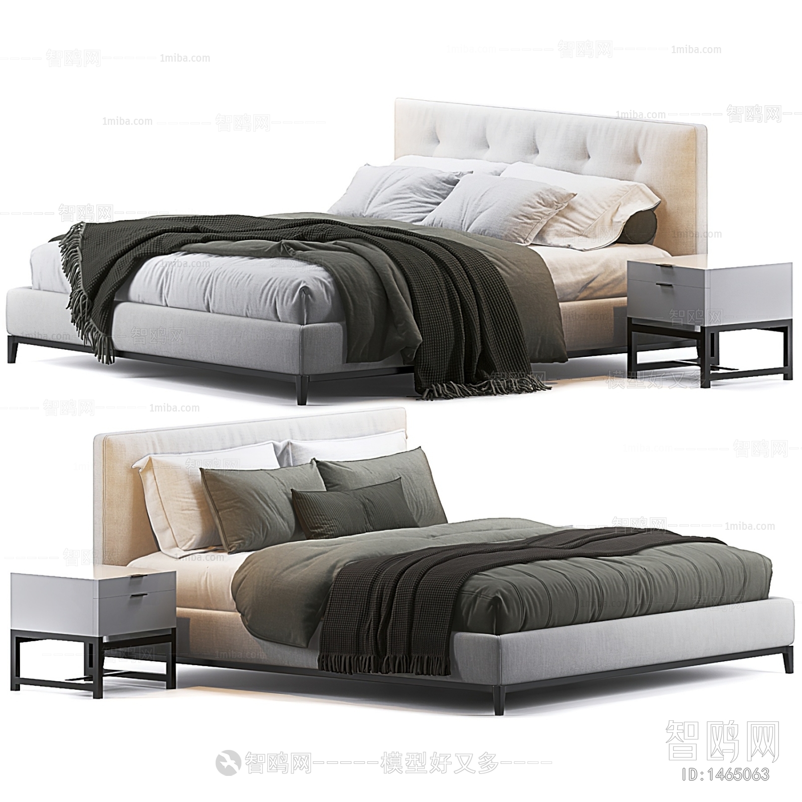 Modern Double Bed