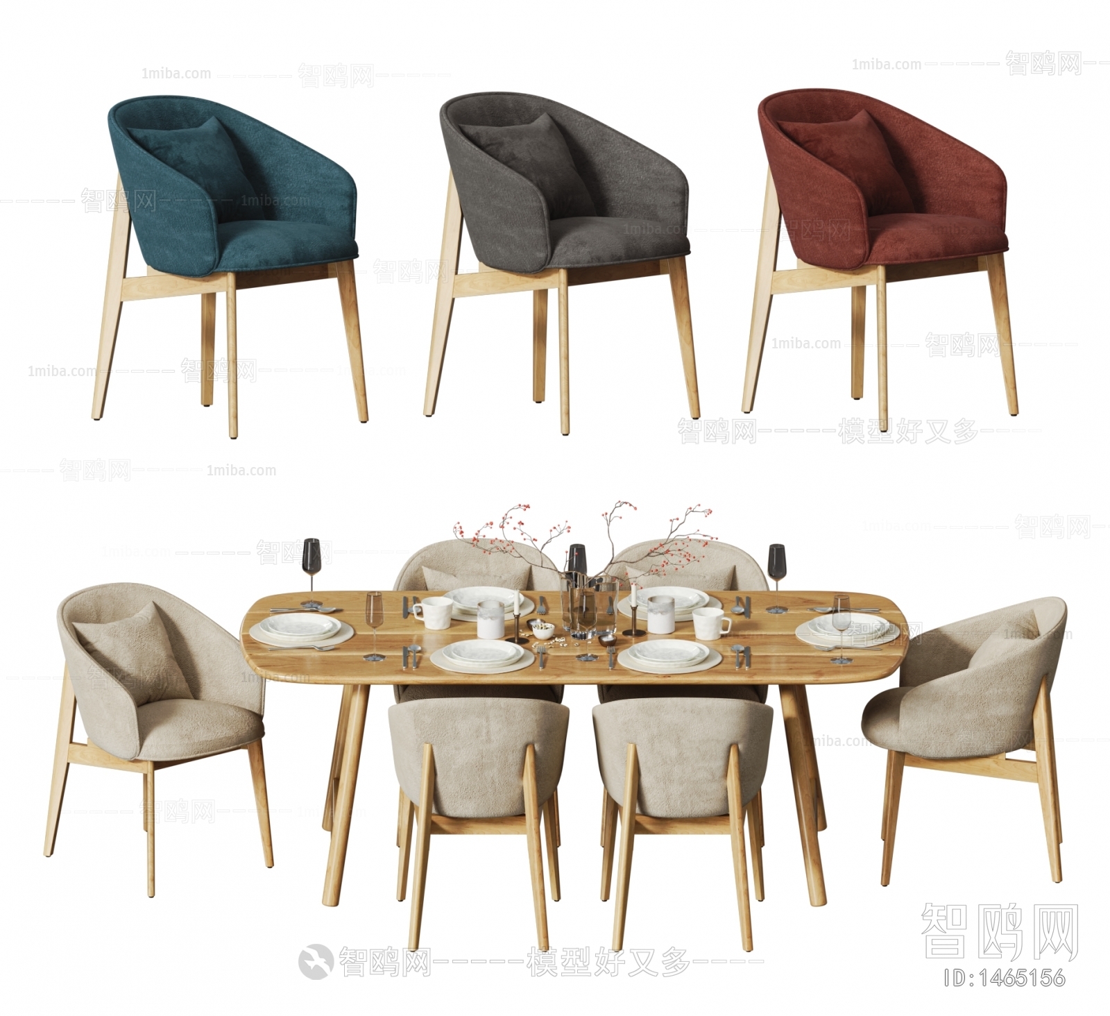 Nordic Style Dining Table And Chairs