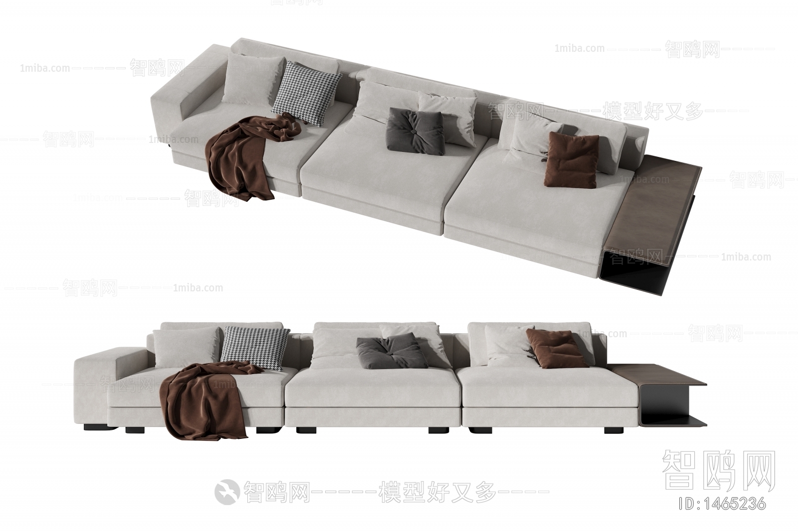 Modern Multi Person Sofa