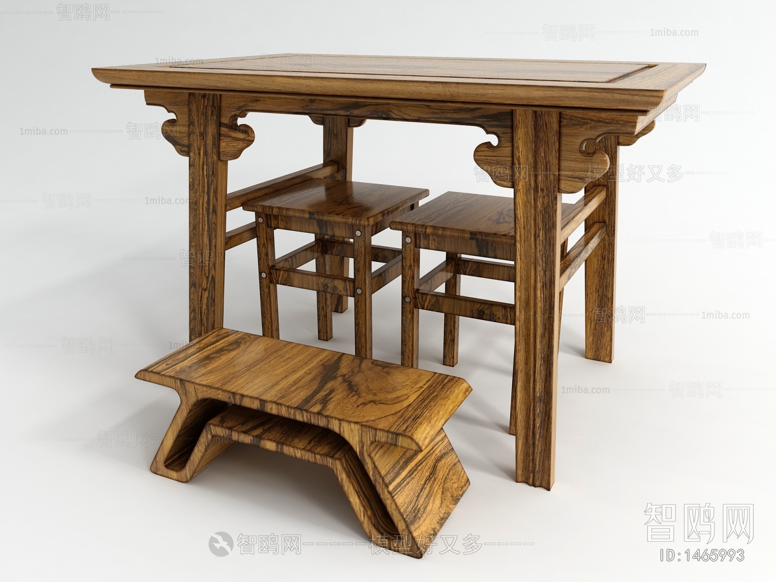 Chinese Style Leisure Table And Chair