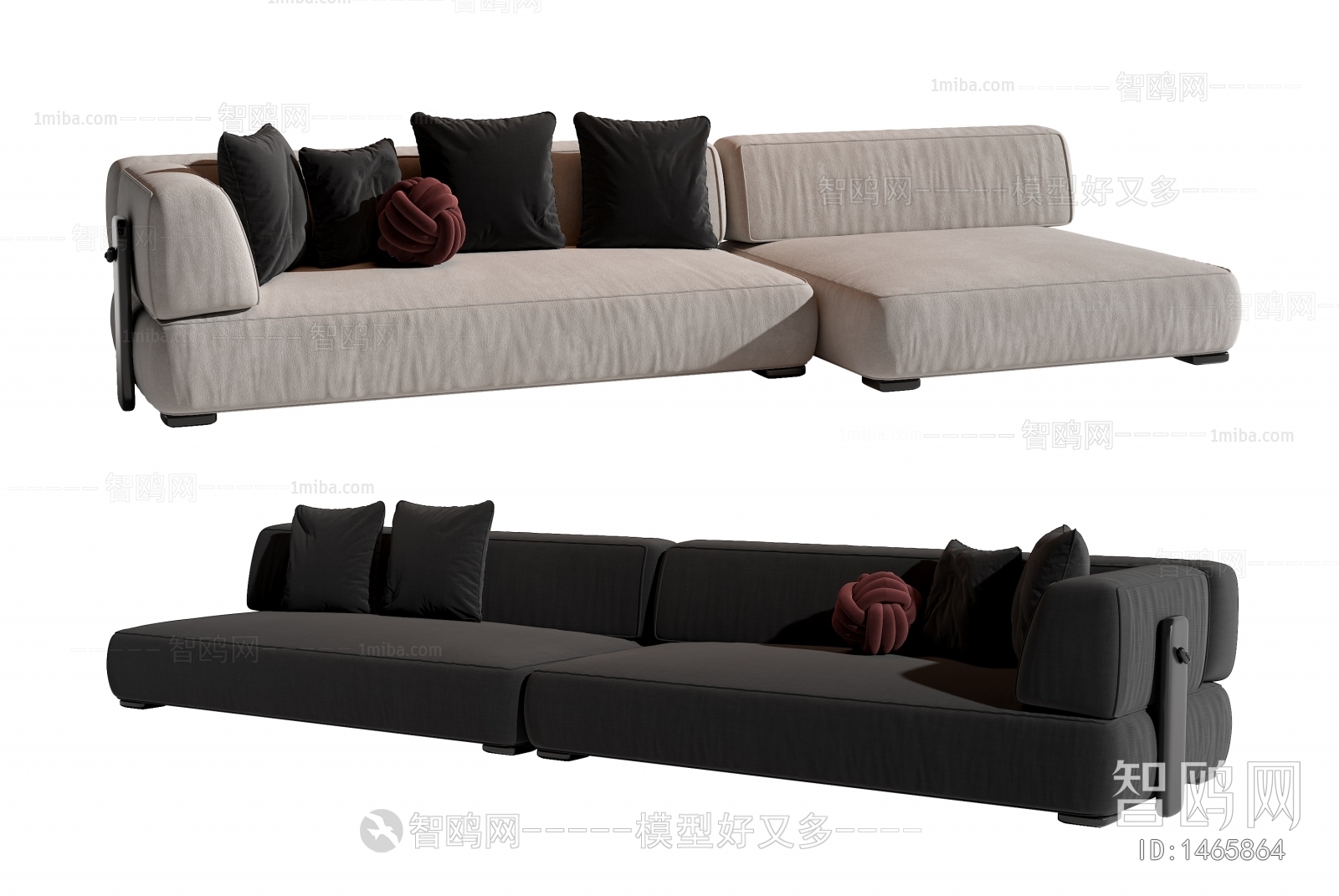 Modern Multi Person Sofa