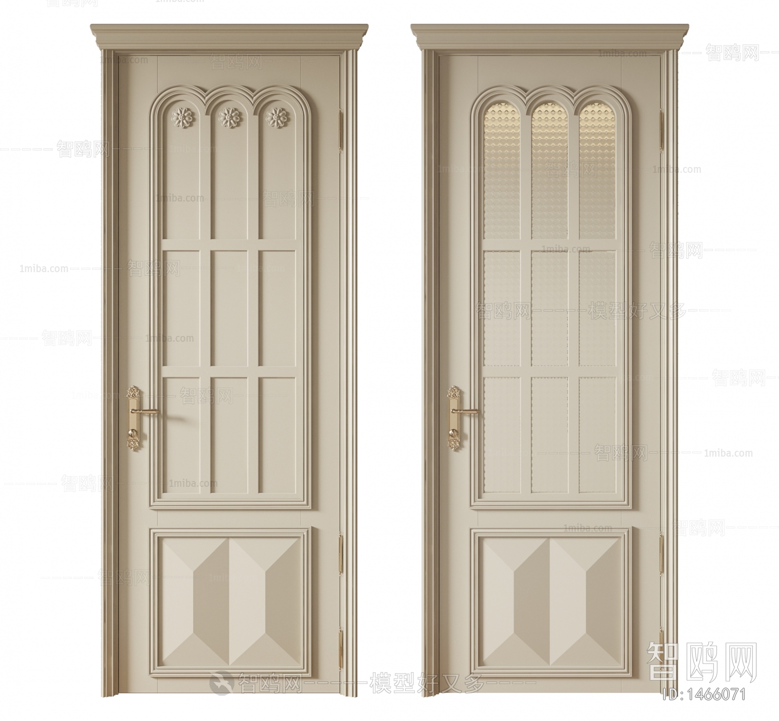 French Style Single Door