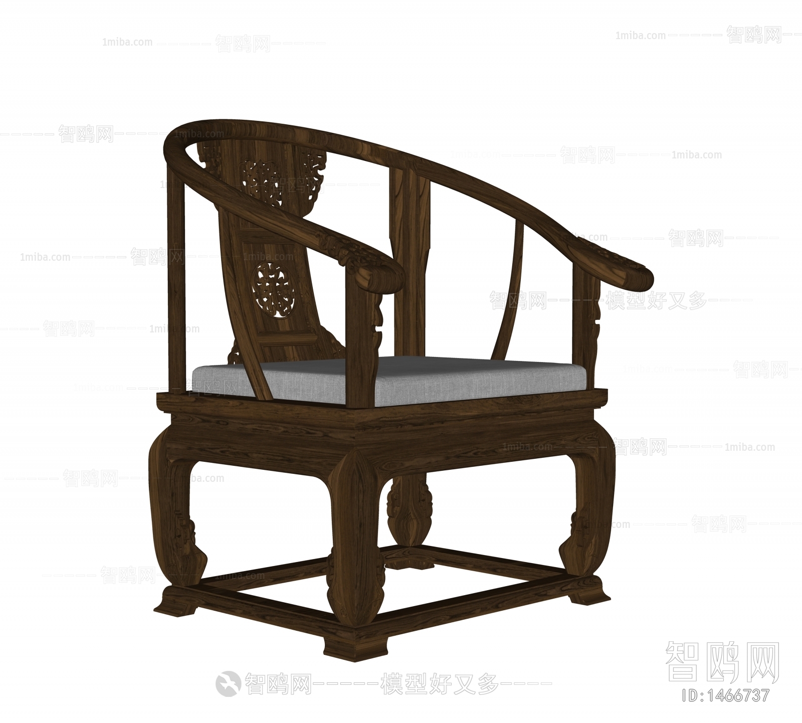 Chinese Style Single Chair