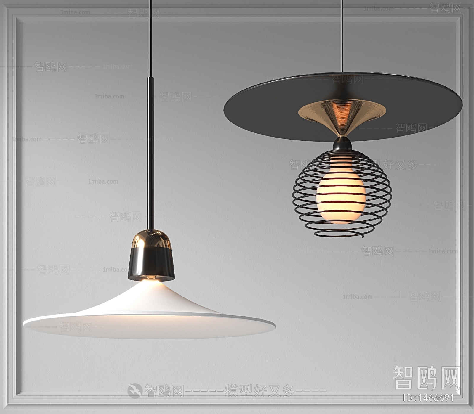 Modern Industrial Style Droplight