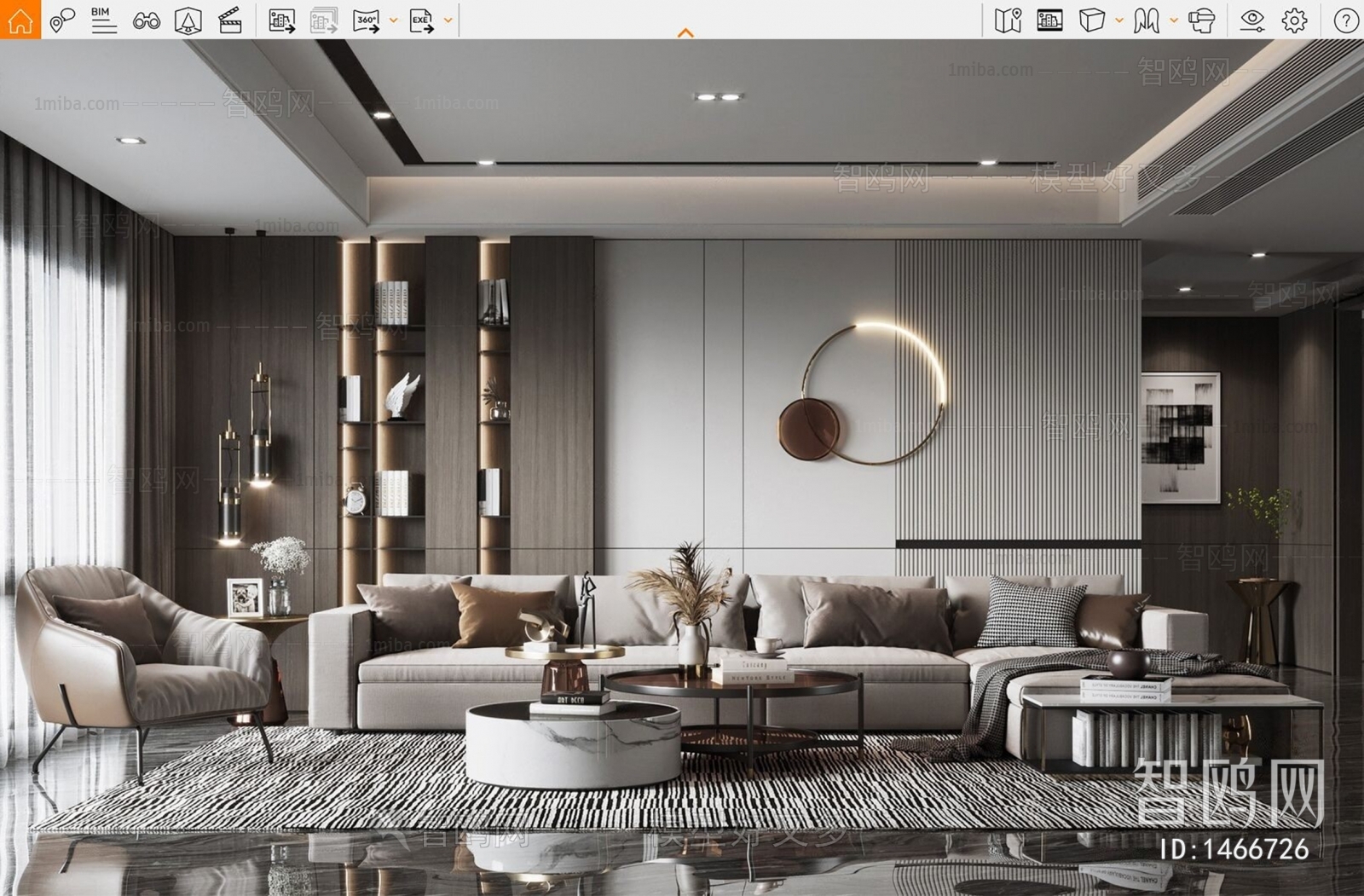 Modern A Living Room
