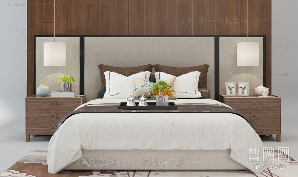 Modern Double Bed