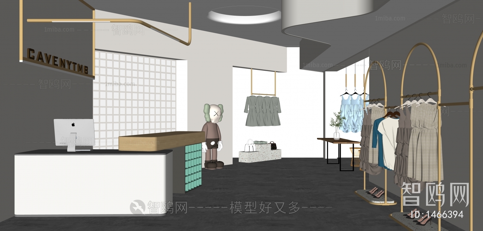 Modern Wabi-sabi Style Clothing Store