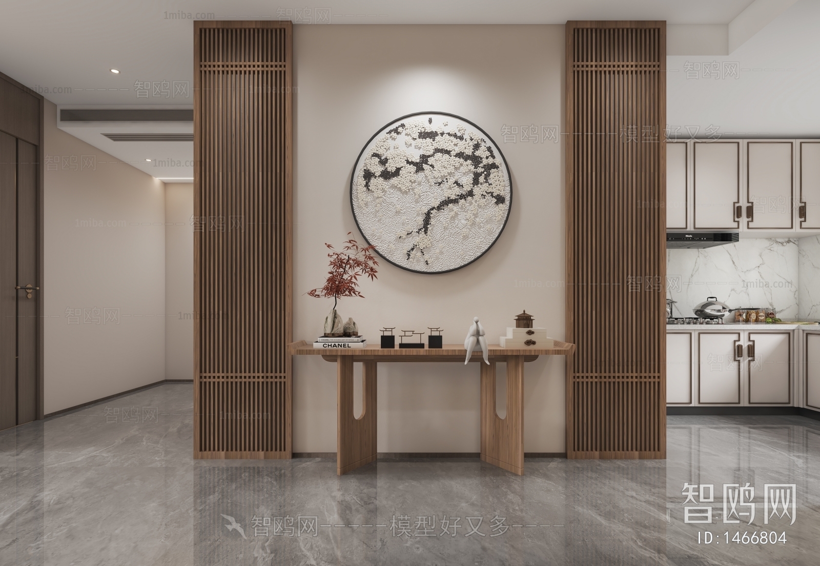 New Chinese Style Dining Room