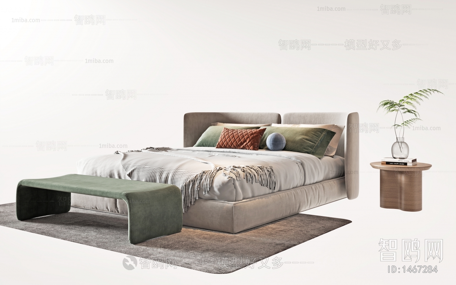 Modern Double Bed