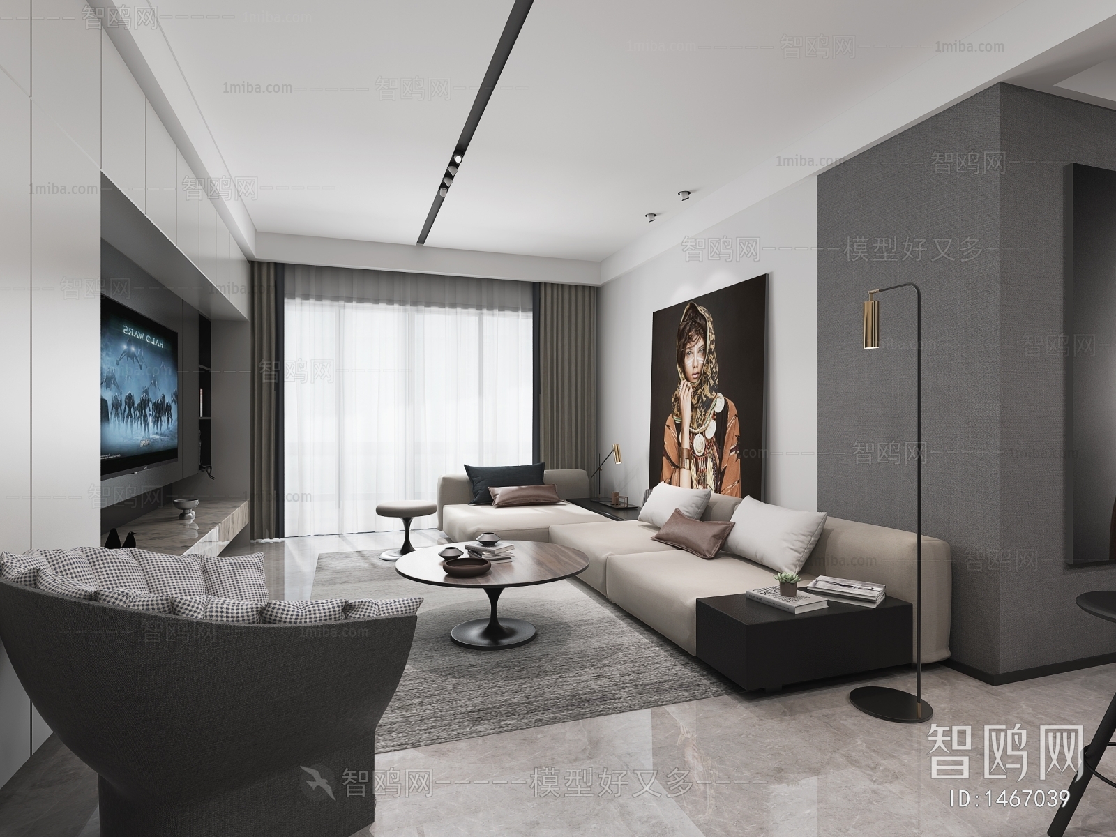 Modern A Living Room