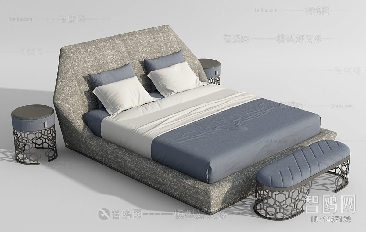 Modern Double Bed