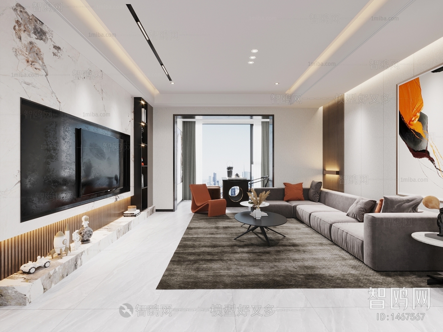 Modern A Living Room