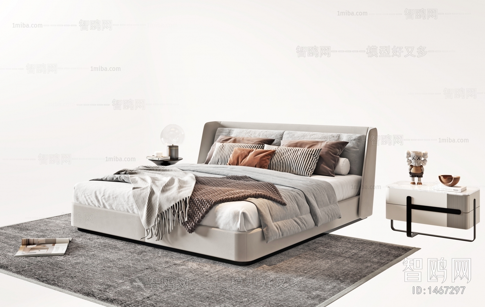 Modern Double Bed