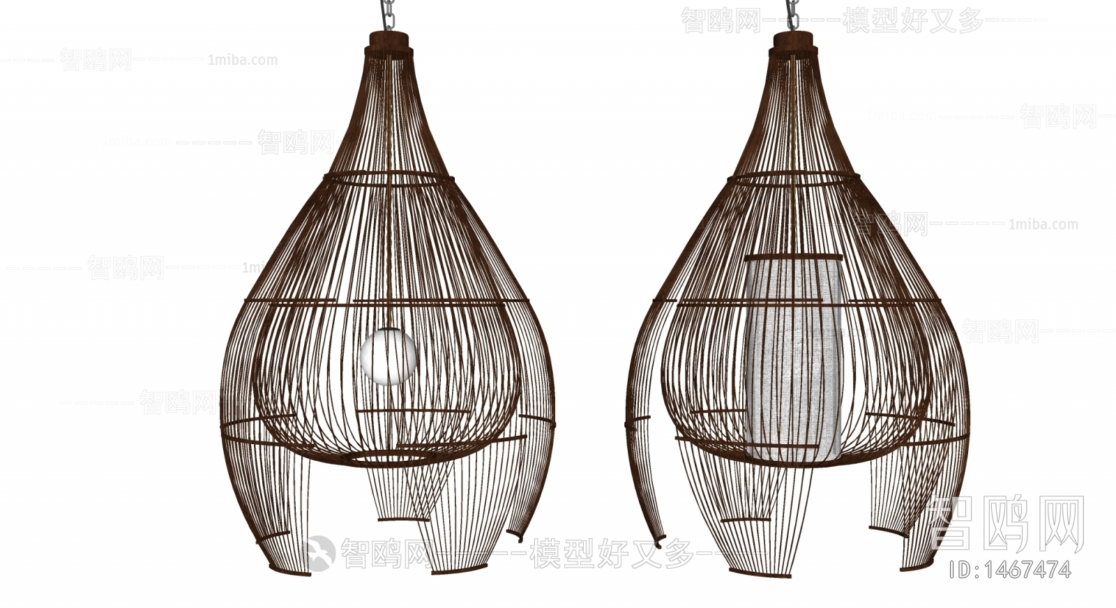 Southeast Asian Style New Chinese Style Droplight