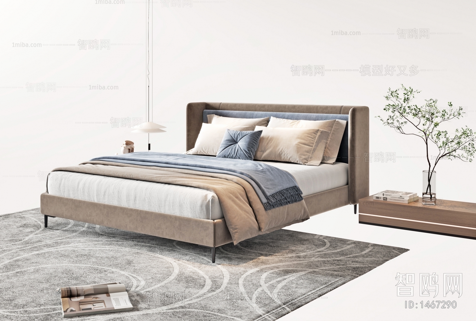 Modern Double Bed