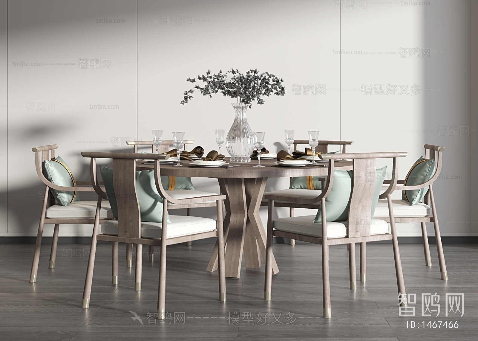 New Chinese Style Dining Table And Chairs