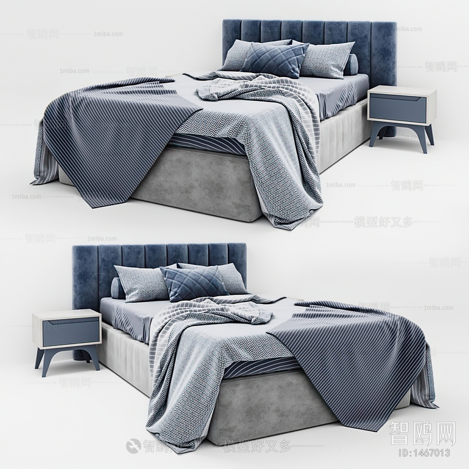 Modern Double Bed